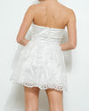 Alana Floral Appliqué Dress
