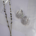 Flower Statement Stud Earrings