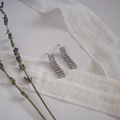 Baguette Drop Earrings