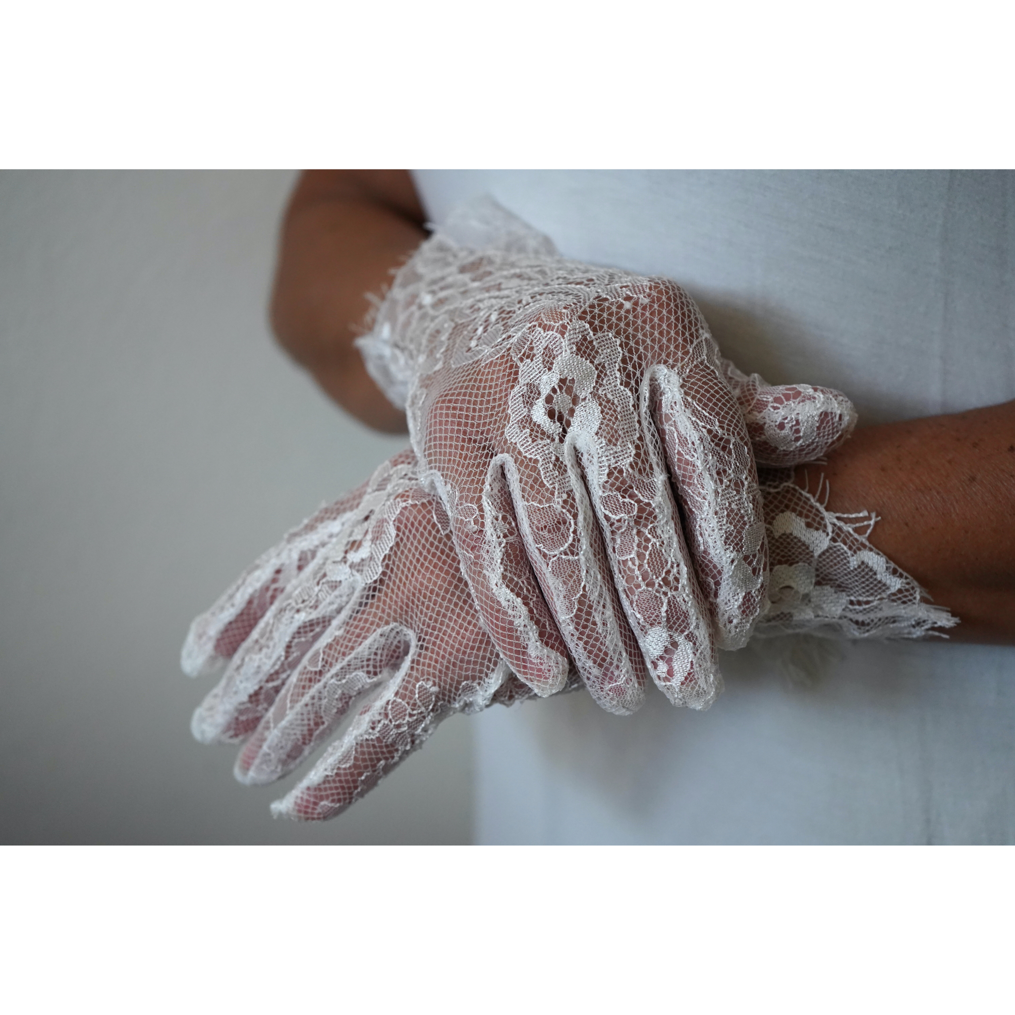 Lace Short Gloves