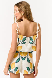 Lemons Top & Short Set