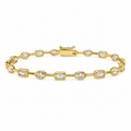 Serena Bezel Tennis Bracelet