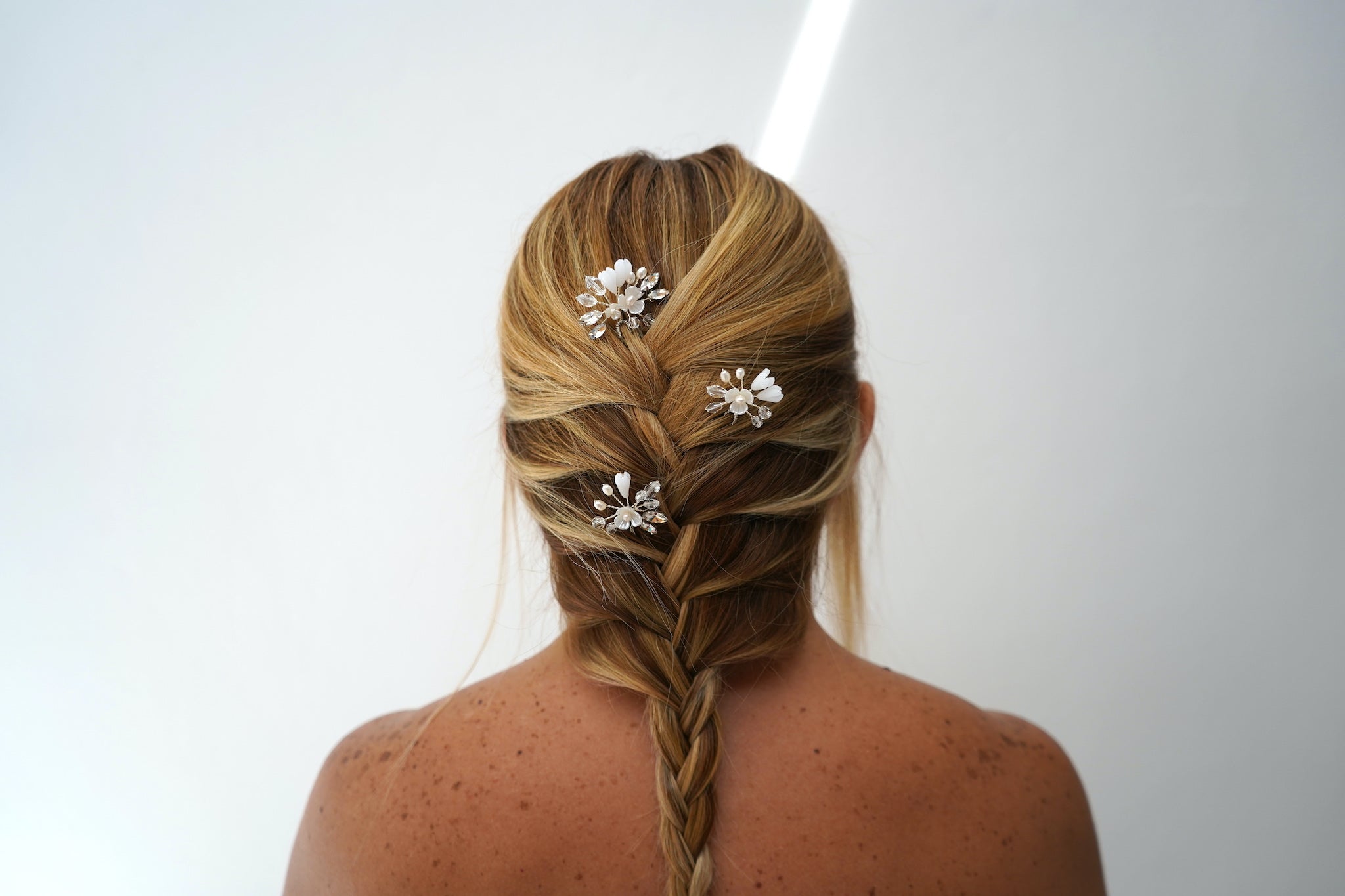 Flowers and Crystals Hairpin Set