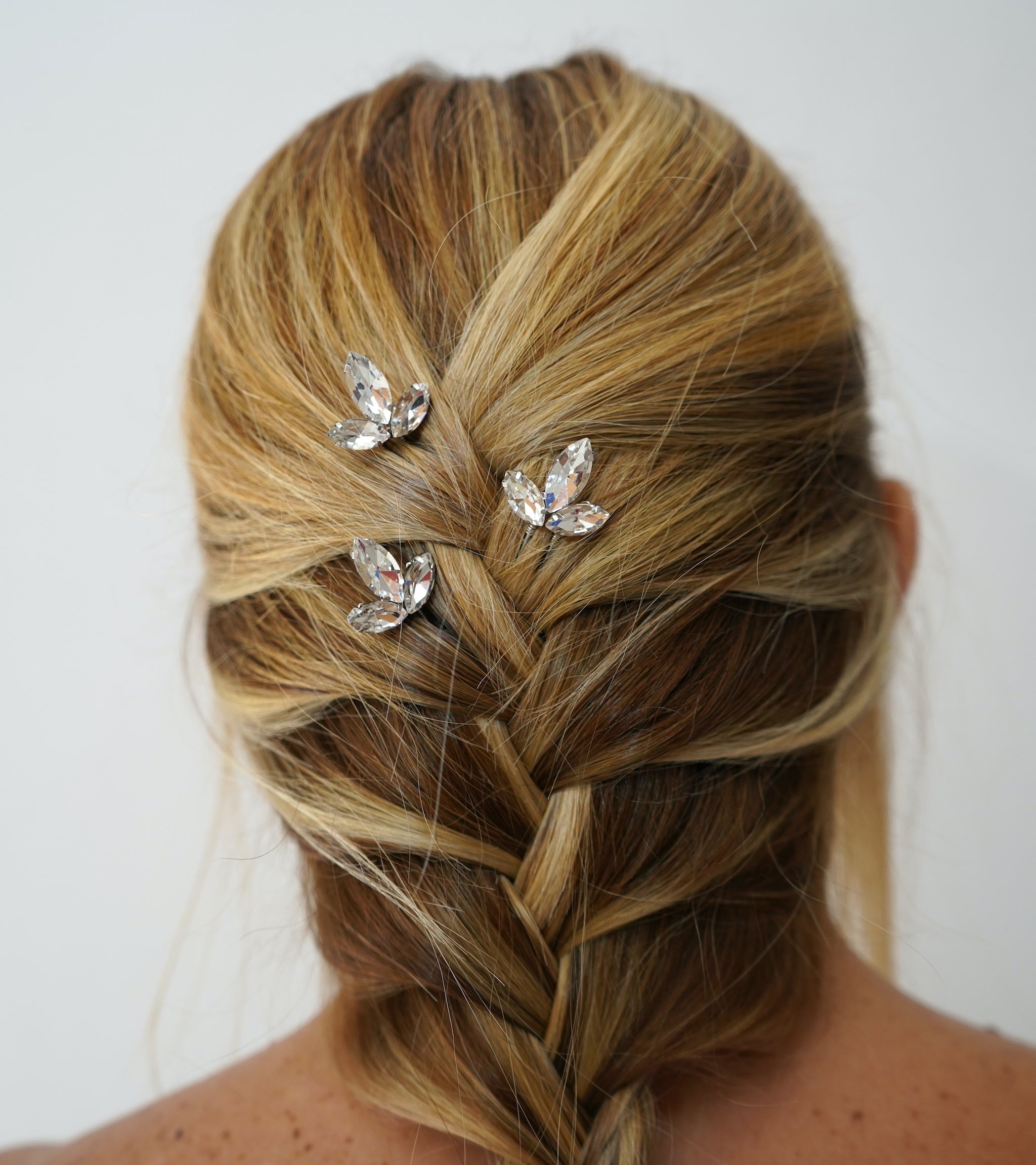 Marquise Rhinestones Hairpin Set