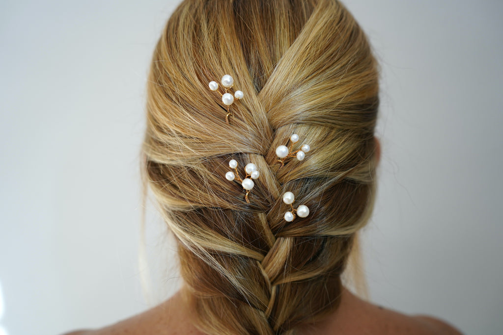 Clusters of Pearls Hairpins