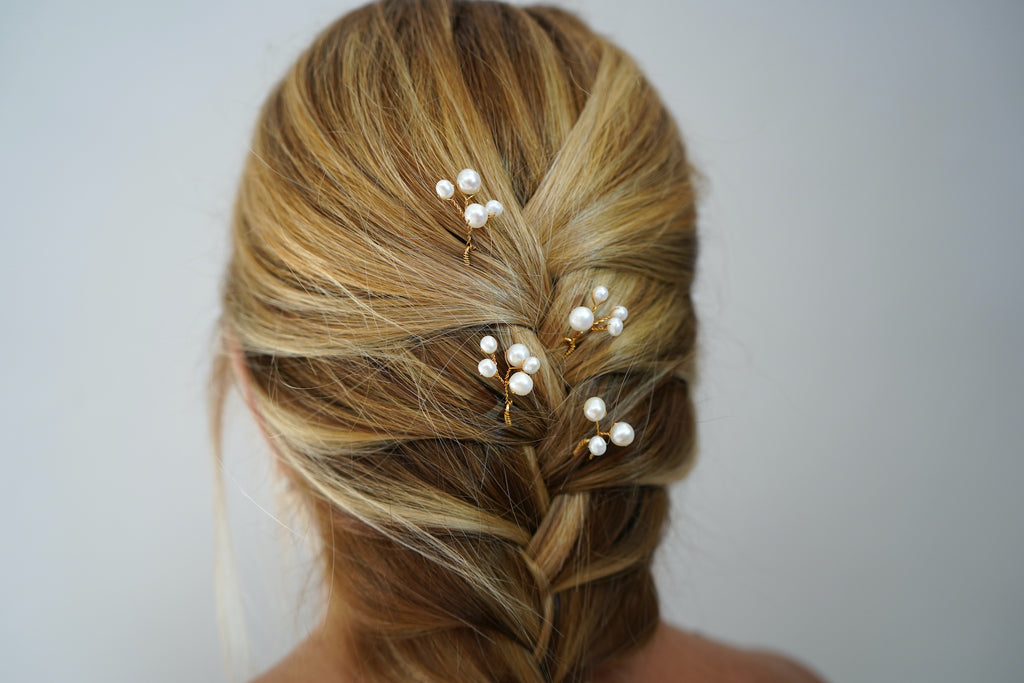 Clusters of Pearls Hairpins