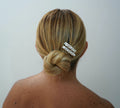 Pearl Cluster Barrette Set