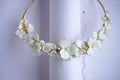 White Flowers Bridal Headband