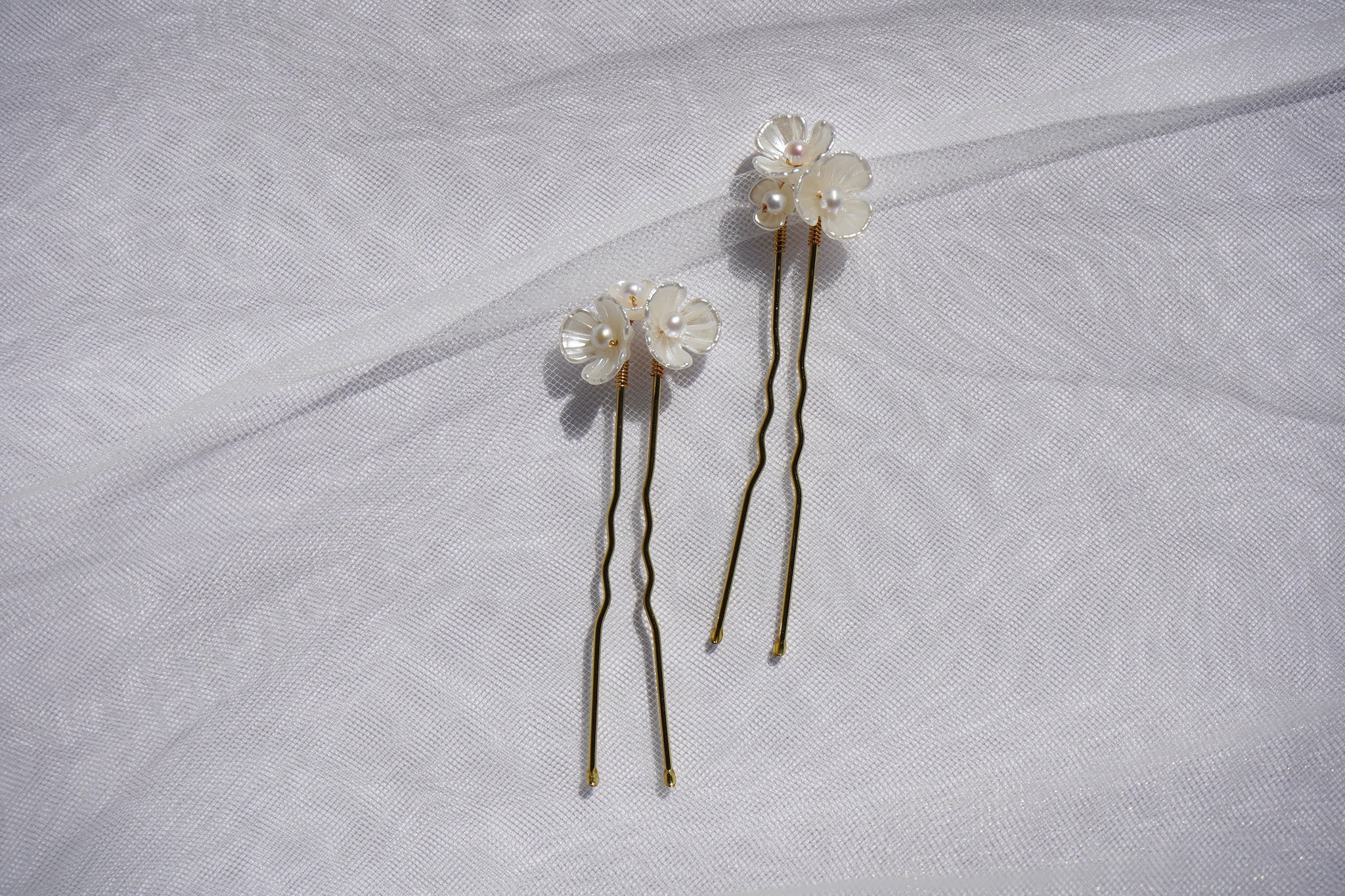 Floral Cluster Hairpins