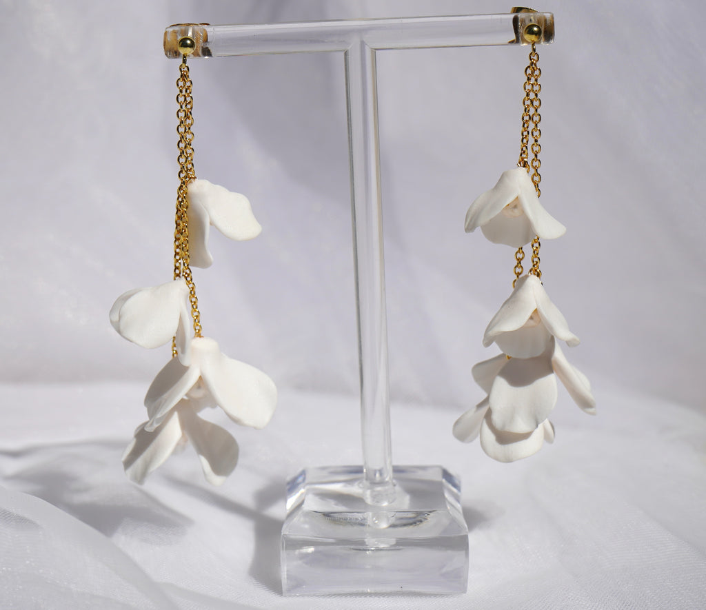 Floral Drop Earrings