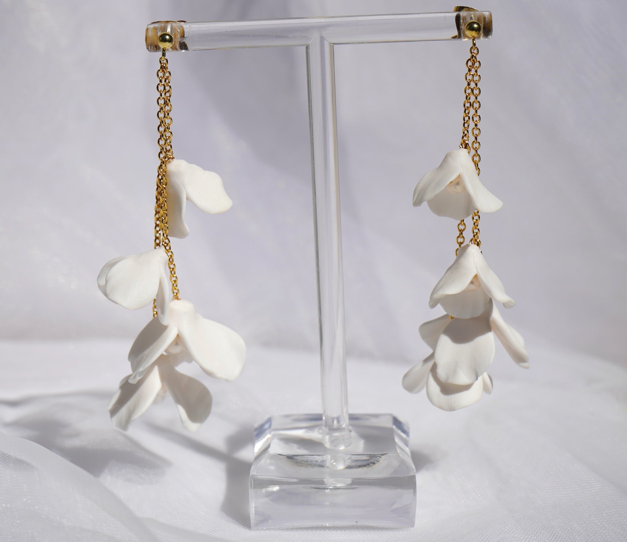 Floral Drop Earrings