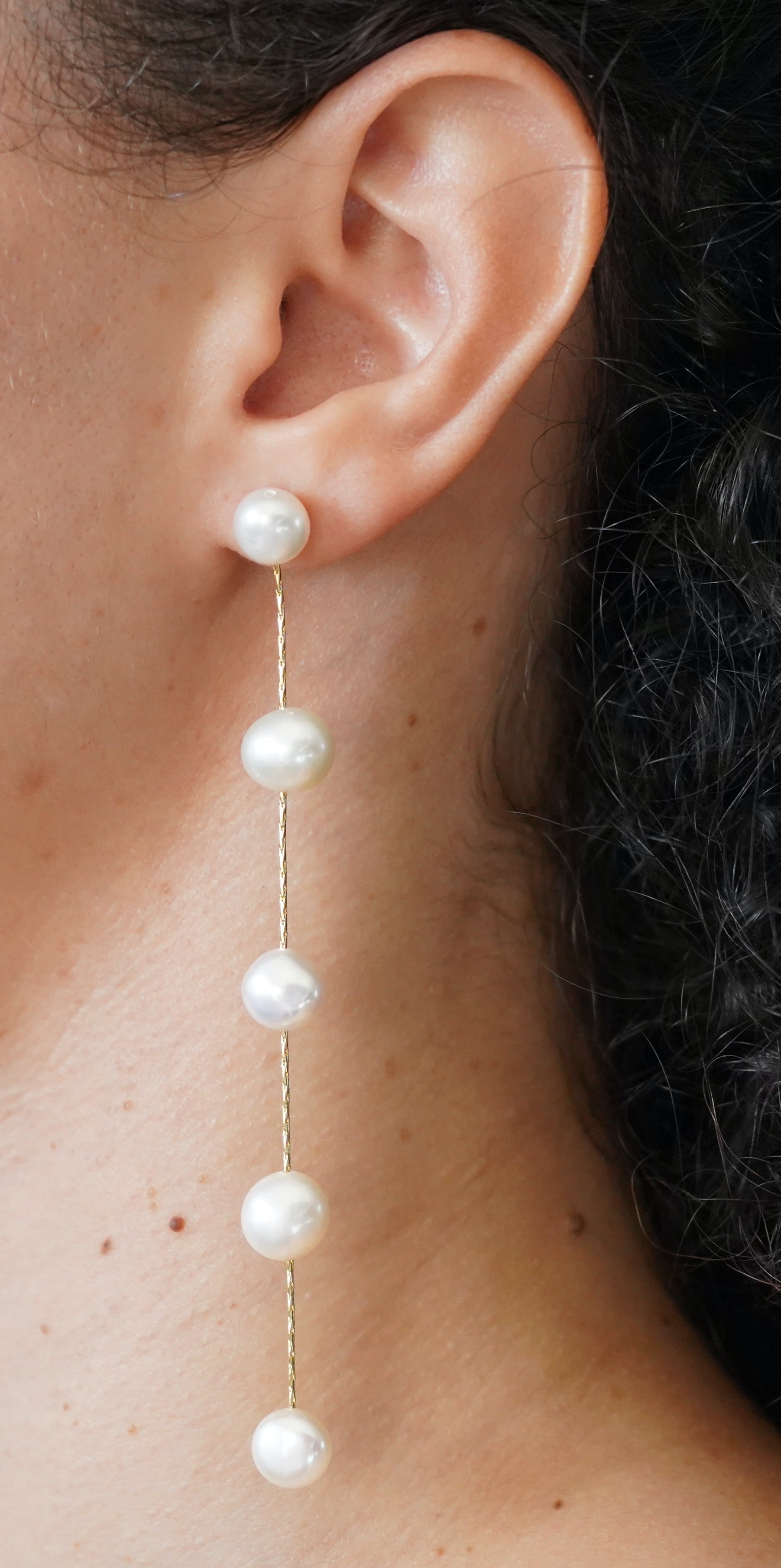 Pearls Drop Earrings