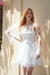 Alana Floral Appliqué Dress