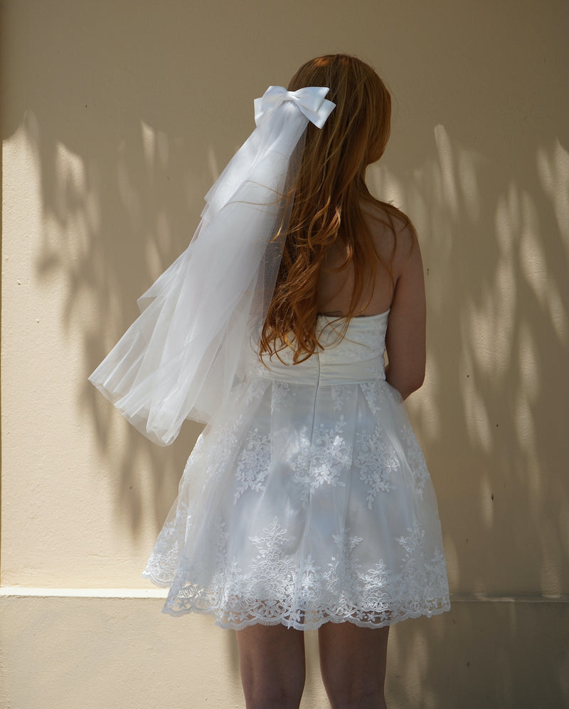 Alana Floral Appliqué Dress