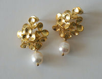 Flower Bouquet Drop Earrings