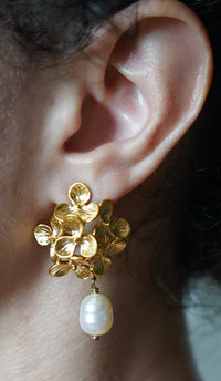 Flower Bouquet Drop Earrings