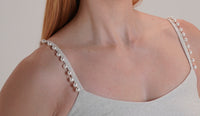 Pearl Linen Blend Crop Top