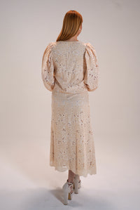 Floral Eyelet Top