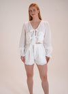Heart Pockets Short Set