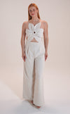 Floral linen Jumpsuit