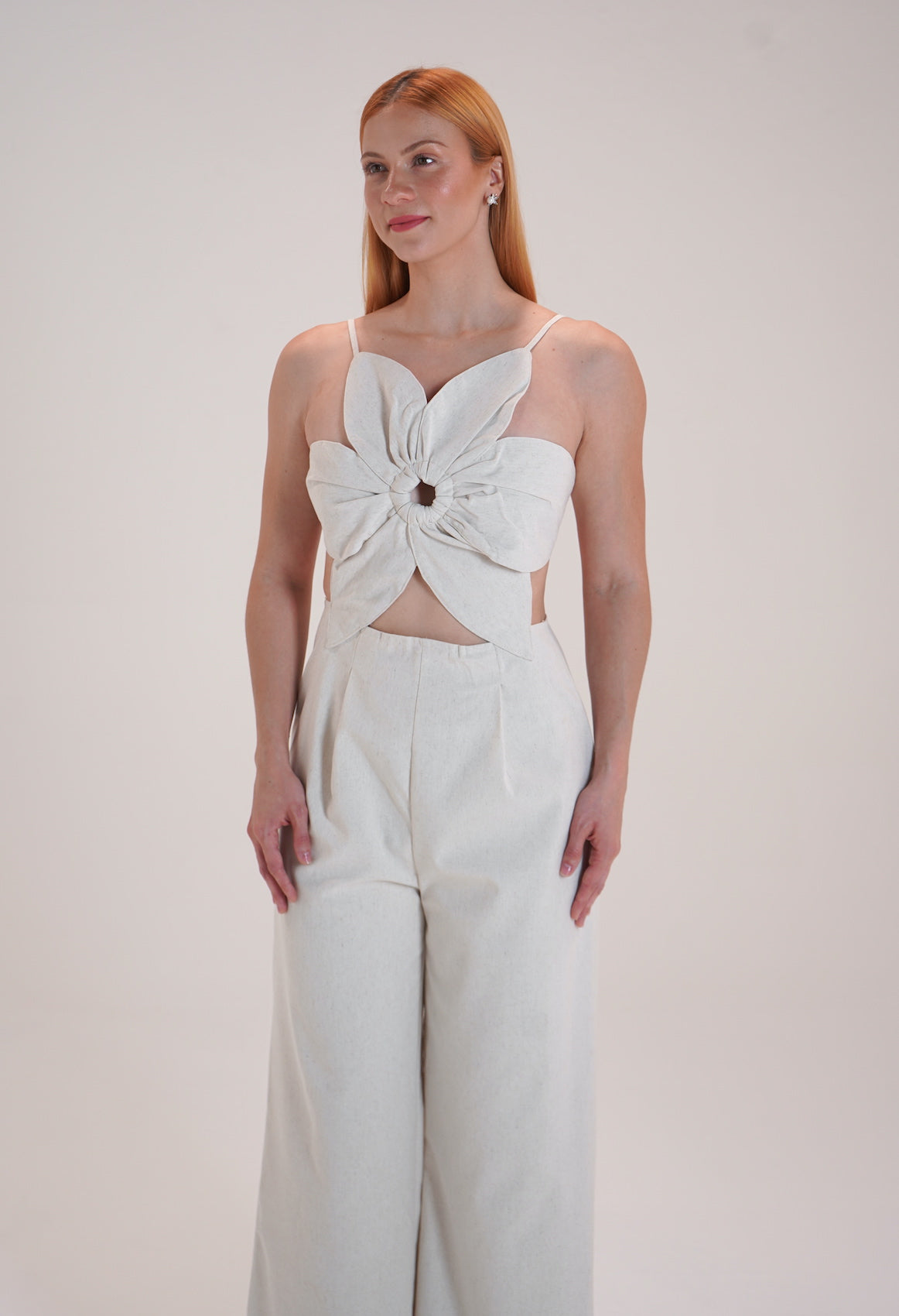 Floral linen Jumpsuit