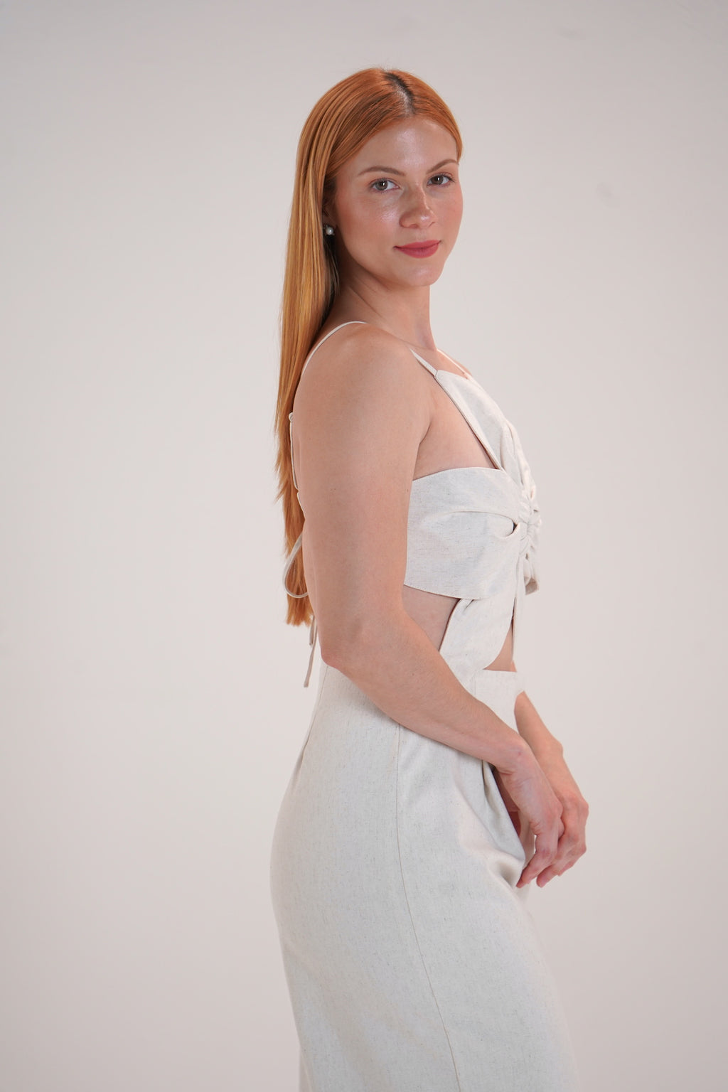 Floral linen Jumpsuit