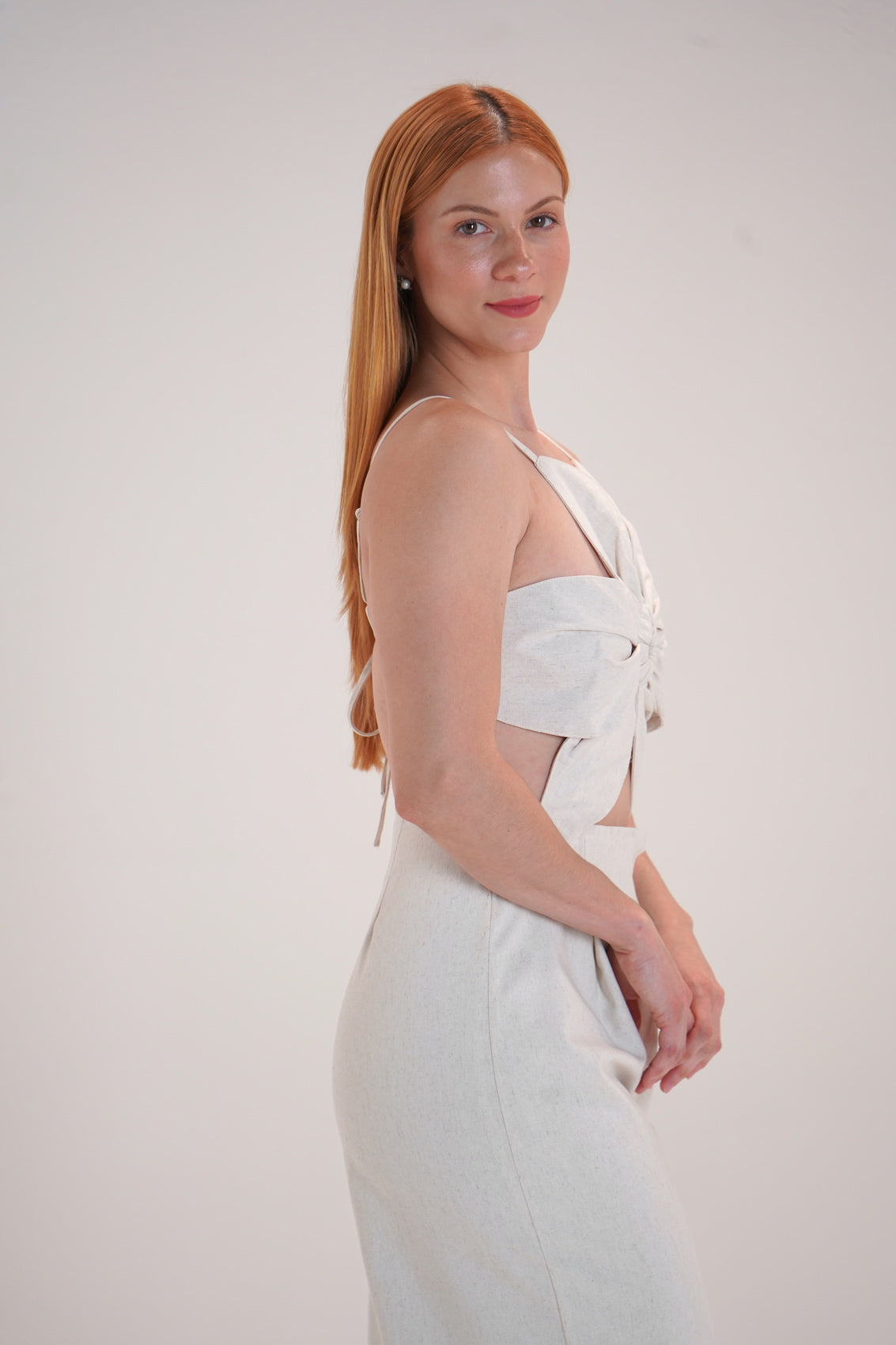 Floral linen Jumpsuit