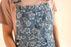 Floral Denim Overalls