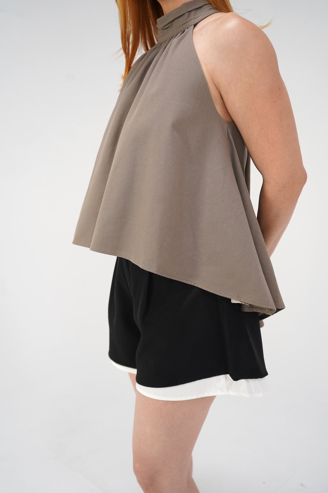 High Neck Halter Top