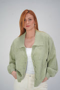 Sage Floral Cardigan