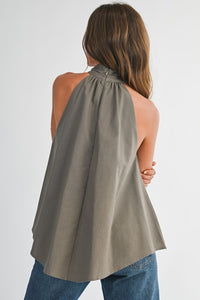 High Neck Halter Top