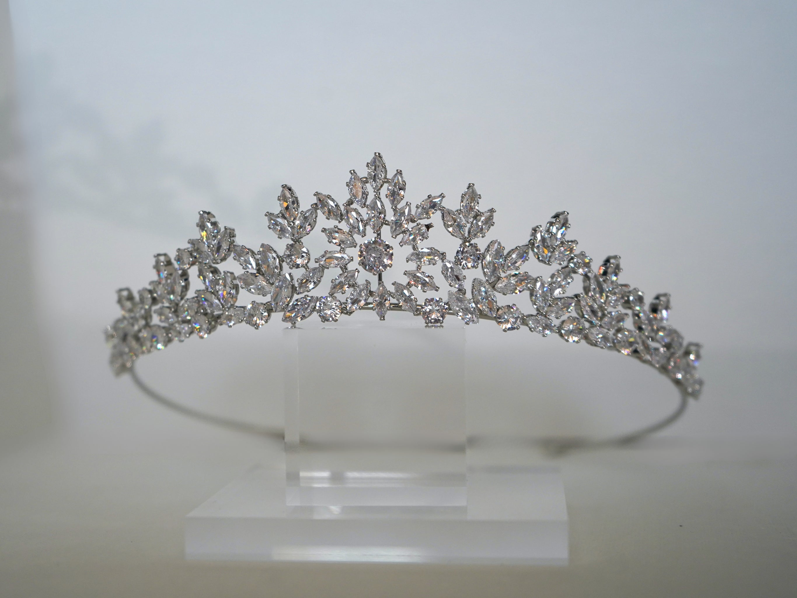 Brenda flower inspired bridal Tiara