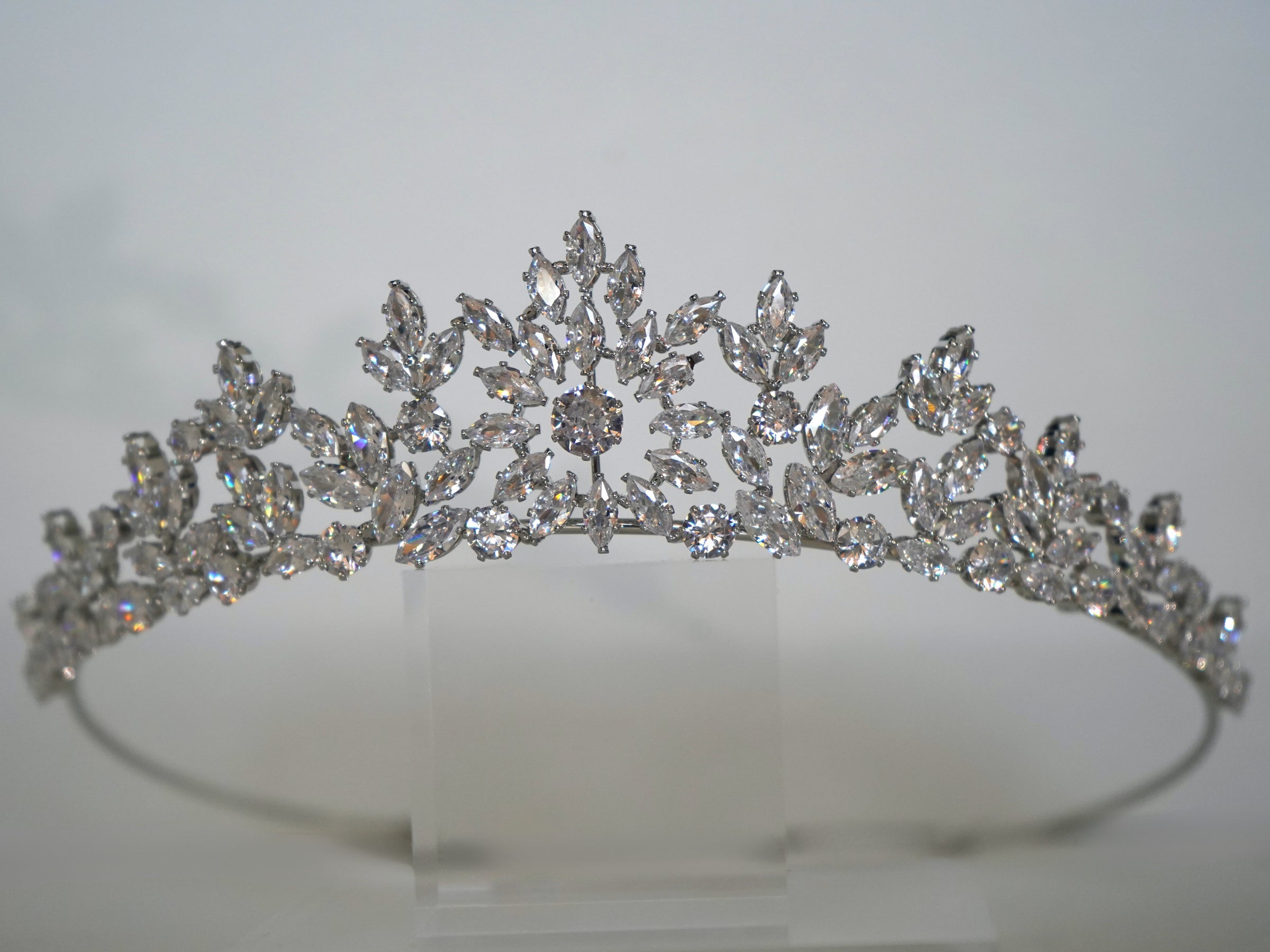 Brenda flower inspired bridal Tiara