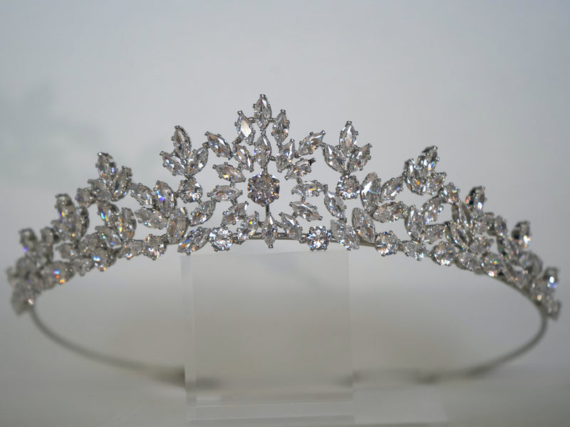 Brenda flower inspired bridal Tiara