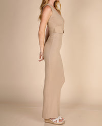 Sweater Vest Top & Maxi Skirt Set