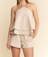 Halter Top and Short Set
